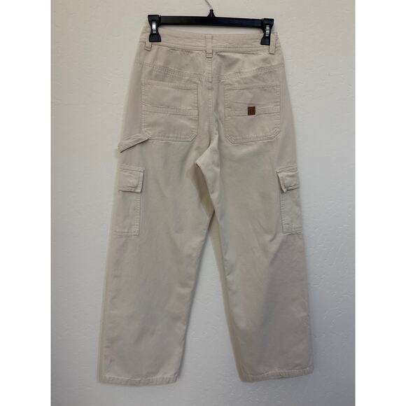 Roxy Left Again Women’s Cream Cargo Pants - Size XS - Picture 6 of 14